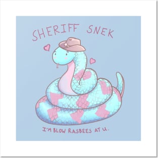 Sheriff Snek Posters and Art